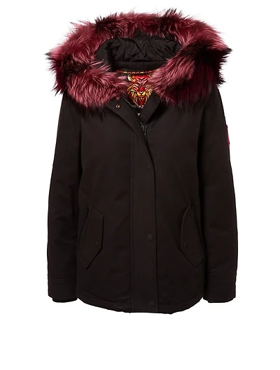 Kingscroft Parka With Fur Trim