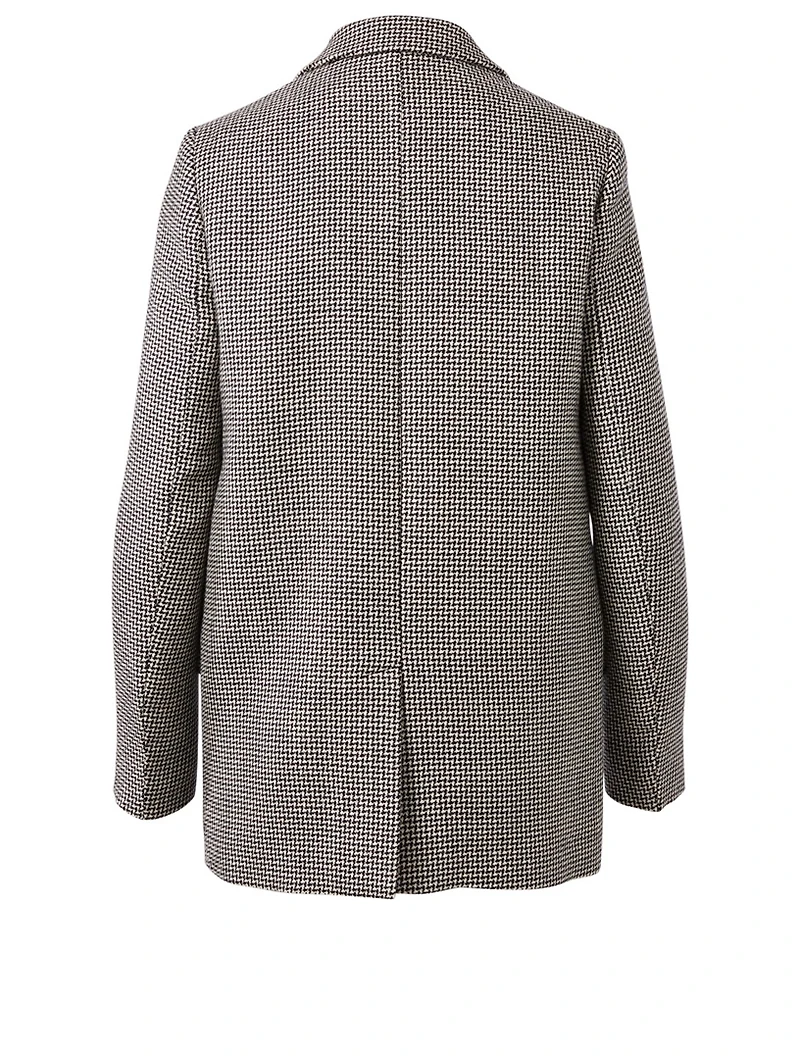 Milly Tweed Double-Breasted Jacket
