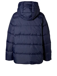 Puffer Coat With Hood