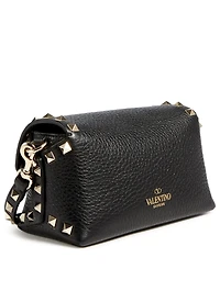 Mini Rockstud Leather Crossbody Bag
