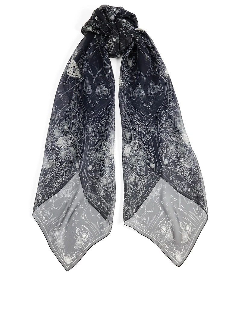 Web Of Wishes Silk Scarf