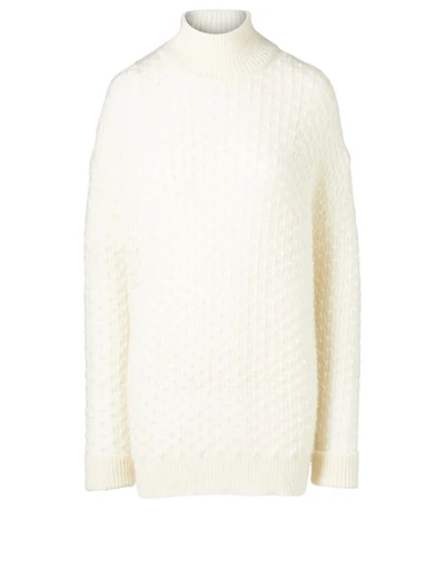 Mohair And Silk Turtleneck Sweater