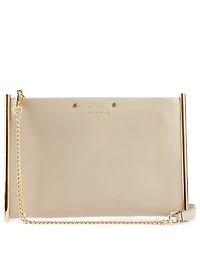 Small Roy Leather Chain Pouch Bag