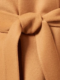 New Divide Wool And Cashmere Poncho