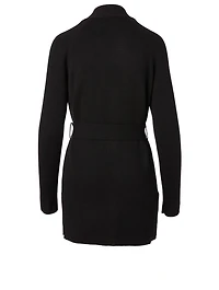 Cashmere Belted Cardigan