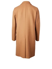 Mickey Cashmere Double-Breasted Overcoat