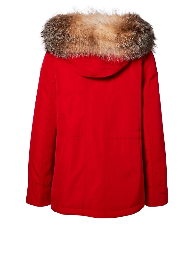 Macareux Parka With Fur Hood