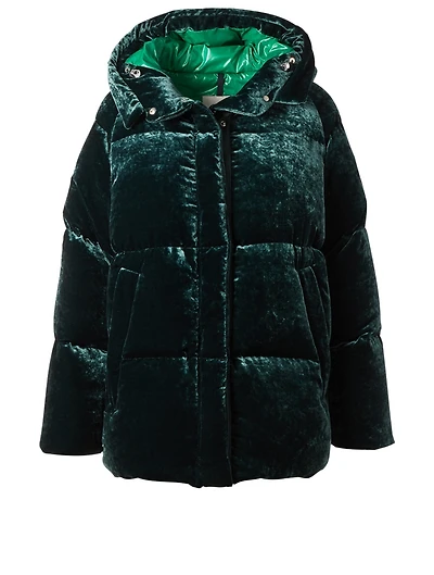 Butor Velvet Down Puffer Jacket