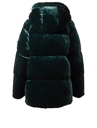 Butor Velvet Down Puffer Jacket