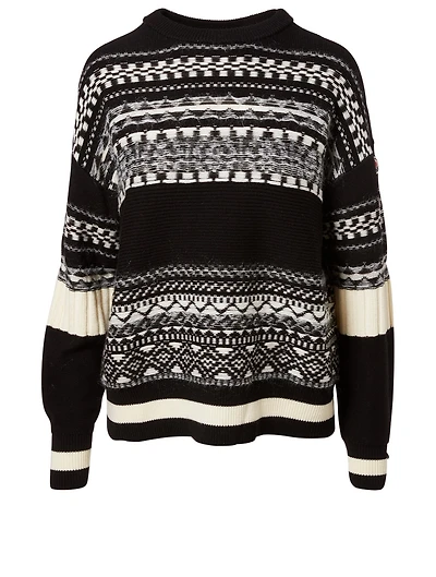 Fair Isle Wool Blend Sweater