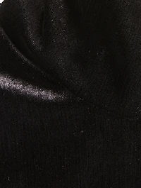 Turtleneck Sweater With Velvet Gloves