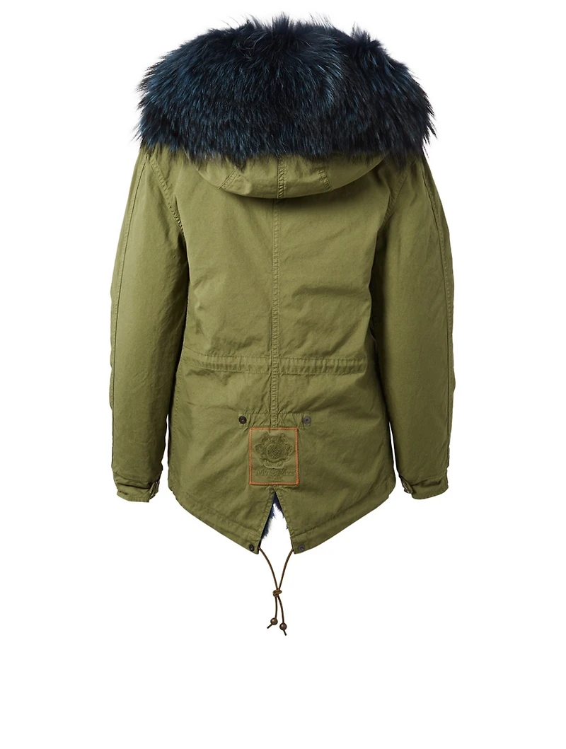 Mini Parka With Fur