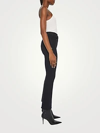 Hustler High-Rise Bootcut Jeans With Fray