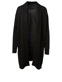 Cortina Long Wool Cardigan