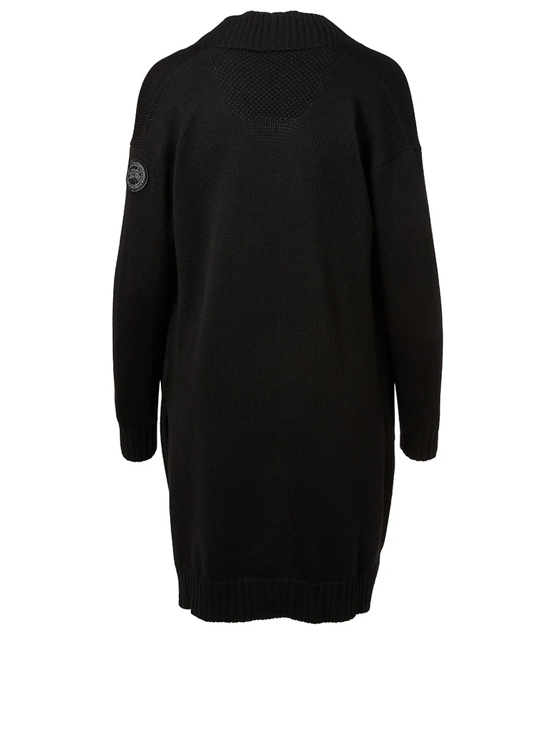 Cortina Long Wool Cardigan