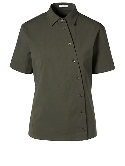 Sporty Poplin Cotton Shirt