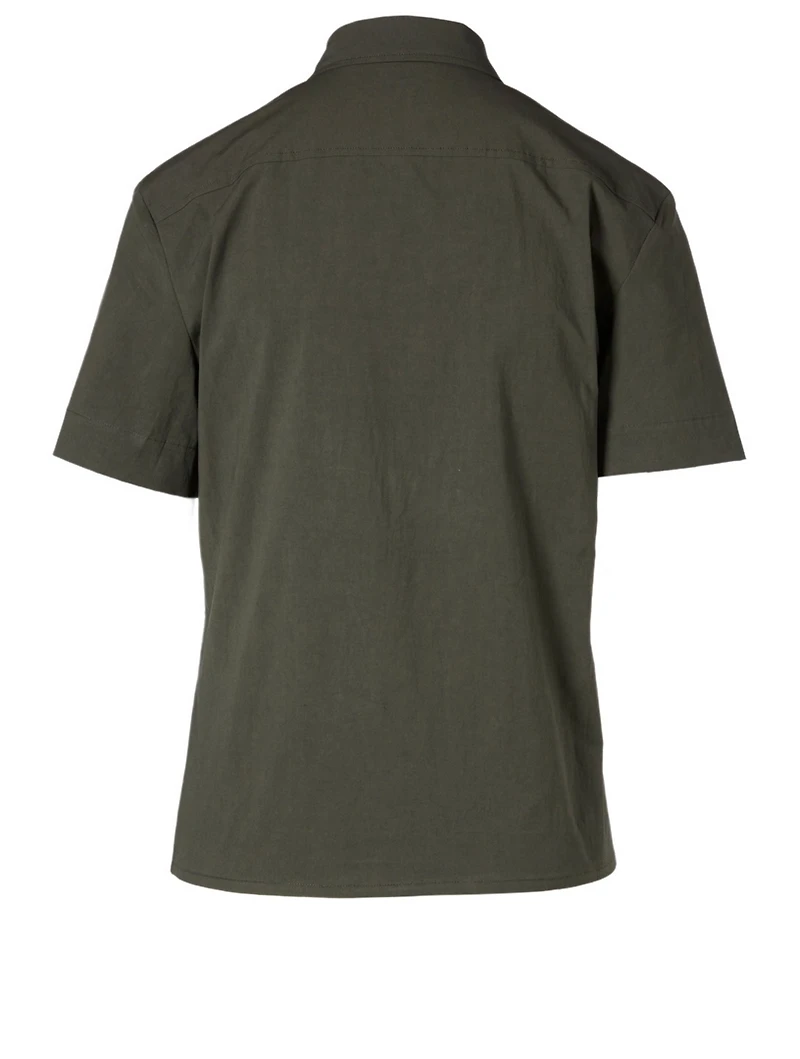 Sporty Poplin Cotton Shirt