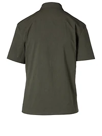 Sporty Poplin Cotton Shirt