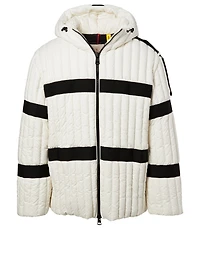 5 Moncler x Craig Green Halibut Down Jacket In Stripe