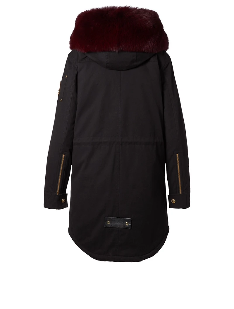 Steller Parka With Fur Trim