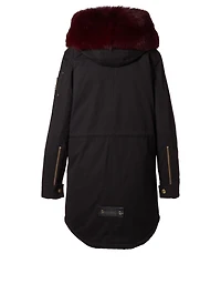 Steller Parka With Fur Trim