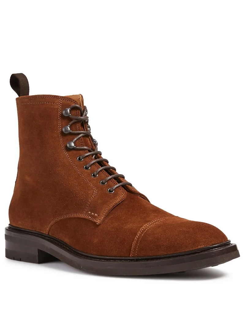 Vigne Nation Suede Lace-Up Boots