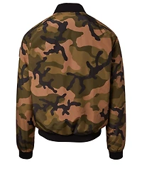 Blake Bomber Jacket Camo Print