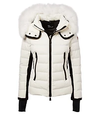 Lamoura Down Puffer Jacket With Fur Hood