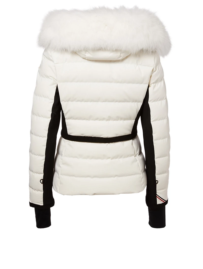 Lamoura Down Puffer Jacket With Fur Hood