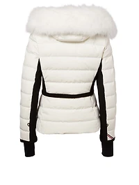 Lamoura Down Puffer Jacket With Fur Hood