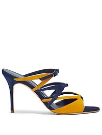 Bassar Suede Strappy Sandals