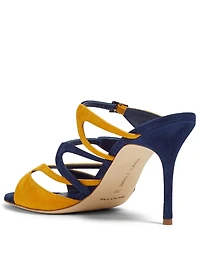 Bassar Suede Strappy Sandals