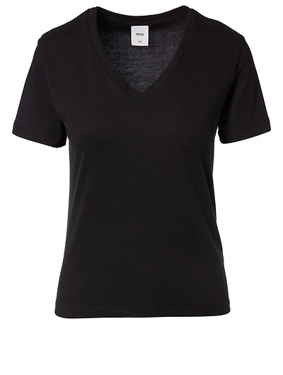 Easy Cotton V-Neck T-Shirt