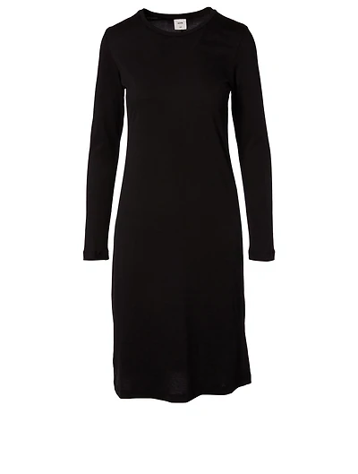 Cotton Long Sleeve Dress