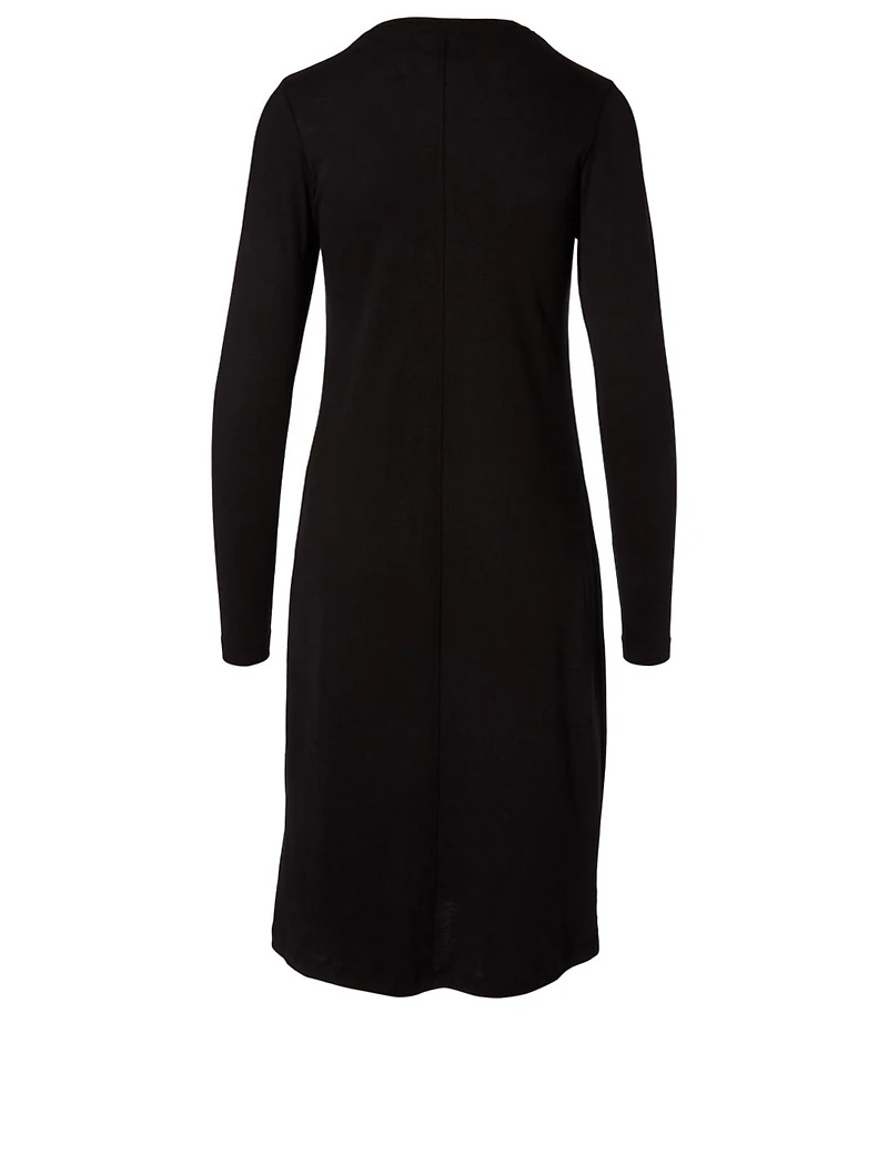 Cotton Long Sleeve Dress