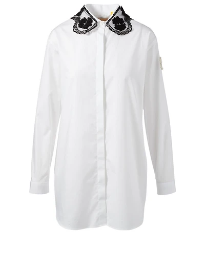 4 Moncler x Simone Rocha Embroidered Collar Shirt