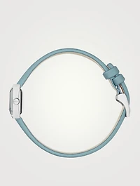 G-Frame Small Square Satin Strap Watch