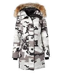 Rossclair Black Label Down Parka With Fur