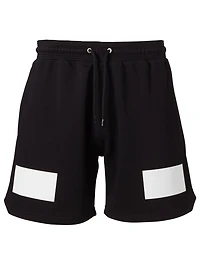 Drawstring Shorts With Reflective Trim