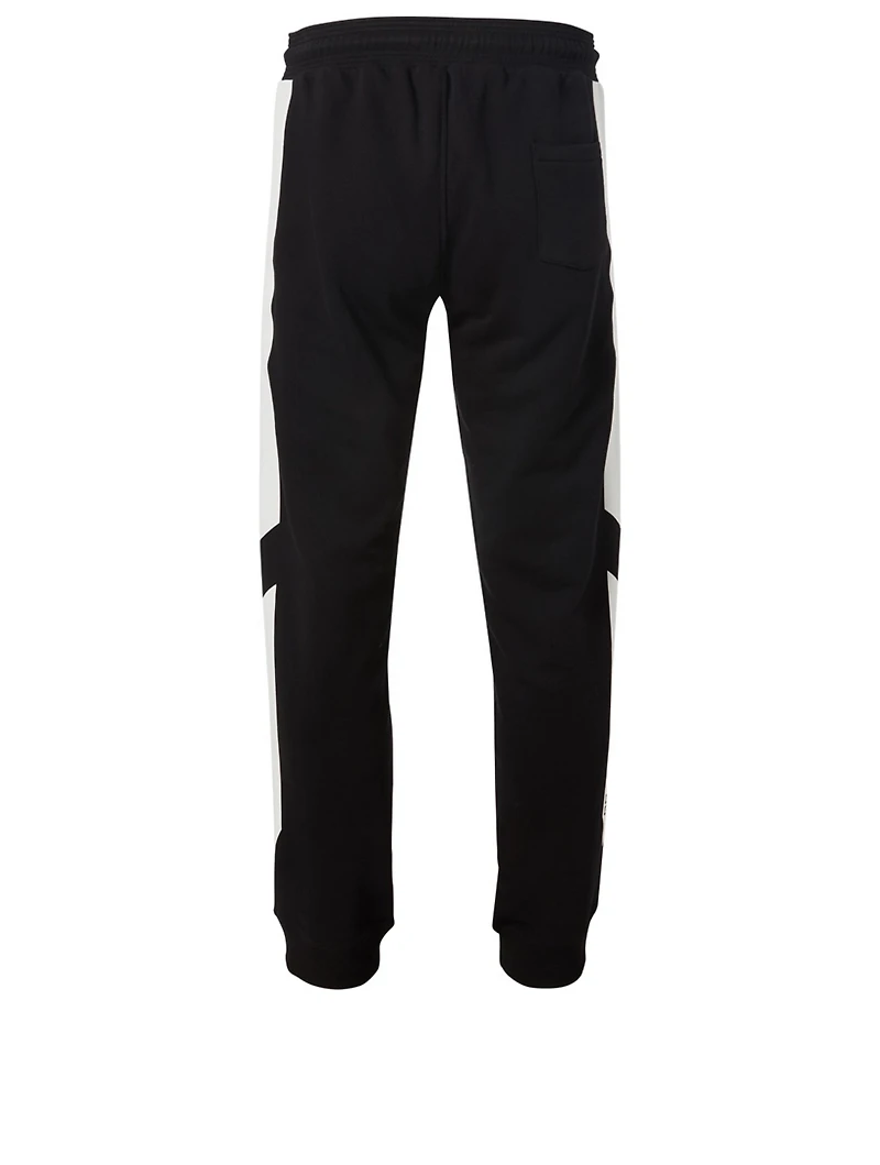 Jogger Pants With Reflective Stripes