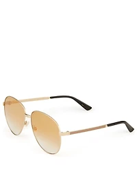 Aviator Sunglasses With Web