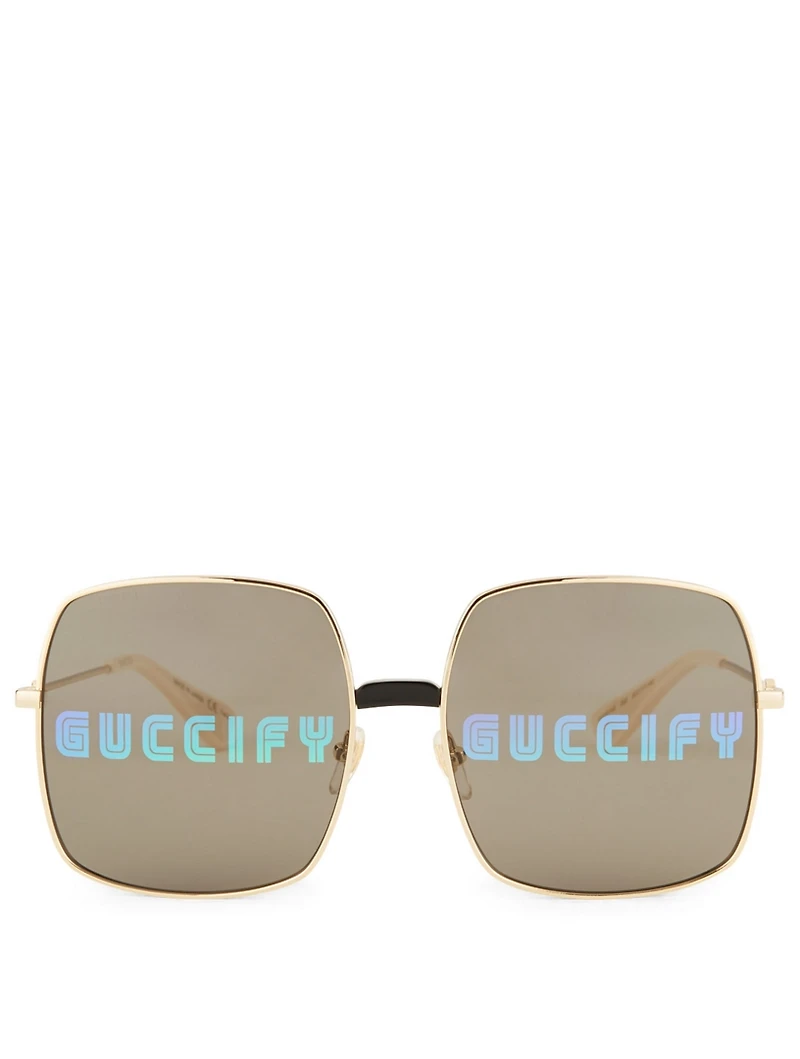 Oversized Square Sunglasses