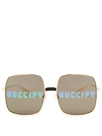 Oversized Square Sunglasses