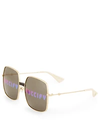 Oversized Square Sunglasses