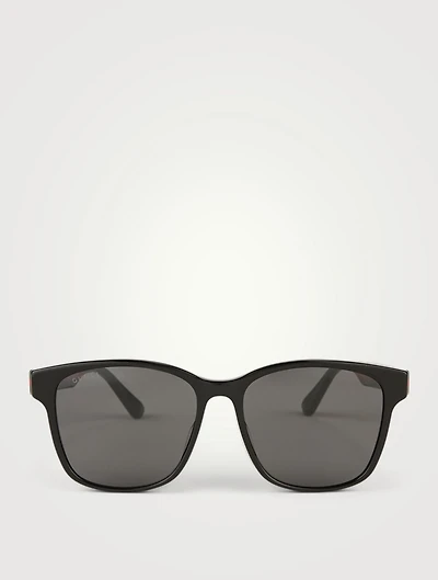 Square Sunglasses With Web