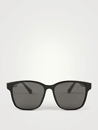 Square Sunglasses With Web
