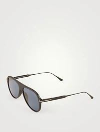 Nicholai Aviator Sunglasses