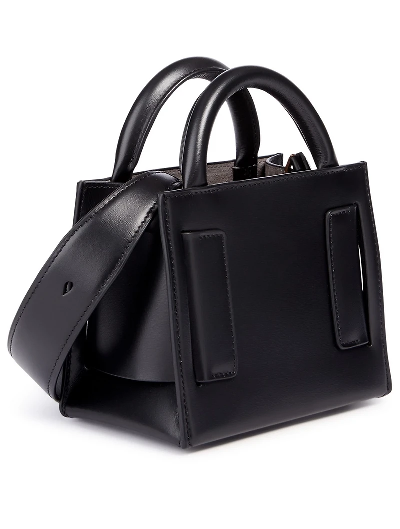 Bobby 16 Leather Top Handle Bag