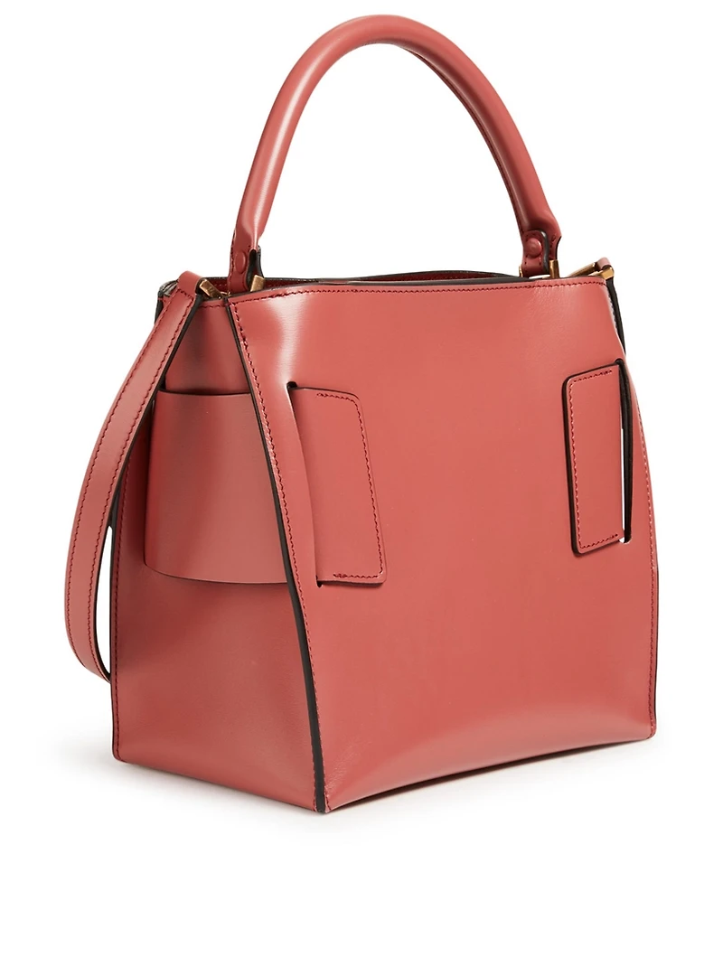 Devon 21 Leather Top Handle Bag