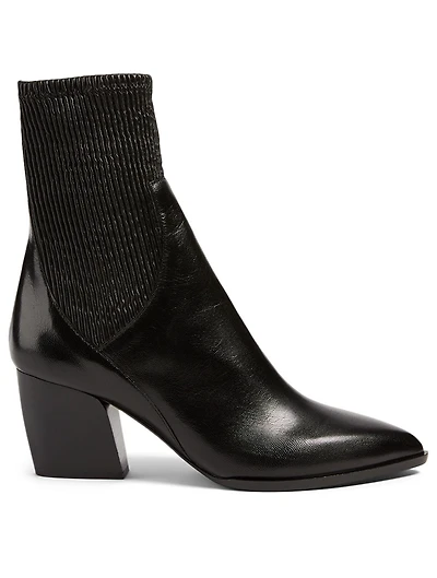 Rodeo Leather Heeled Ankle Boots